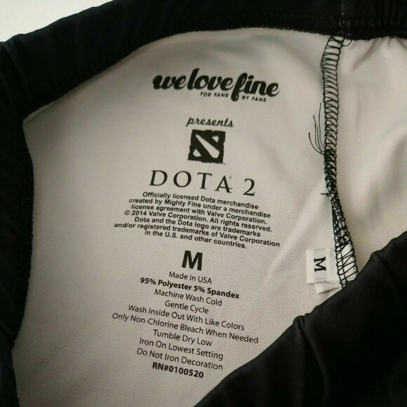 WeLoveFine Dota 2 Hero Pixel Digital Totem Legging Size M Cosplay Comicon Gaming - Picture 6 of 7